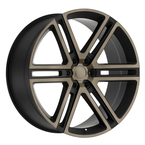 Black Rhino TIMBVATI Matte Black W/ Machined Face & Dark Matte Tint 22x10 +30 6x135mm 87.1mm - WheelWiz