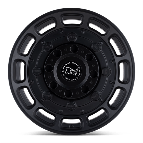 Black Rhino WARTHOG Matte Black 20x9.5 +12 6x135mm 87.1mm - WheelWiz