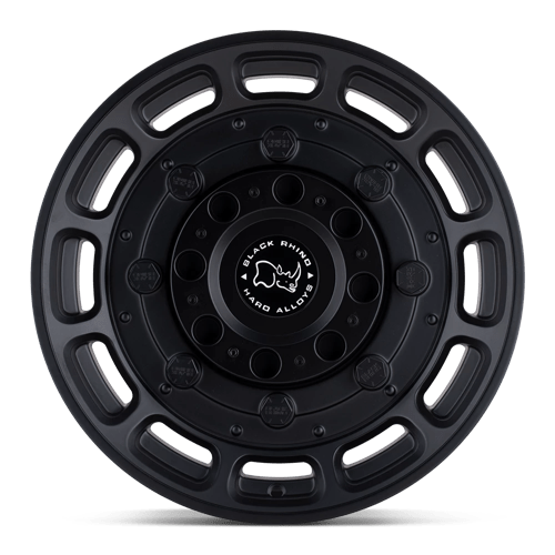 Black Rhino WARTHOG Matte Black 17x8.5 -18 6x139.7mm 112.1mm - Wheelwiz