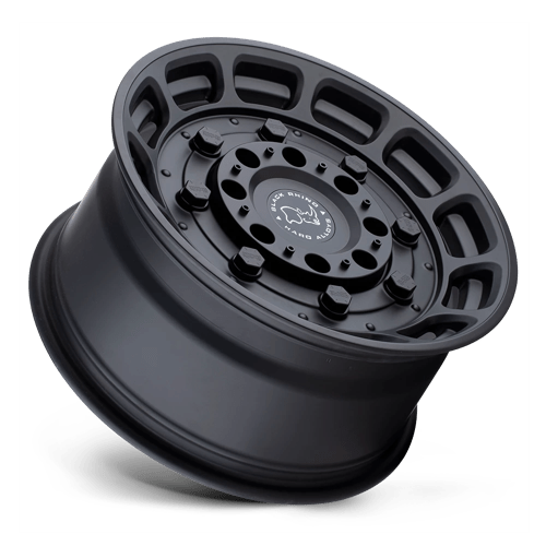 Black Rhino WARTHOG Matte Black 17x8.5 -18 6x139.7mm 112.1mm - Wheelwiz