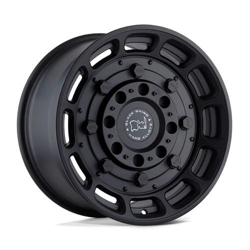 Black Rhino WARTHOG Matte Black 17x8.5 -18 6x139.7mm 112.1mm - Wheelwiz