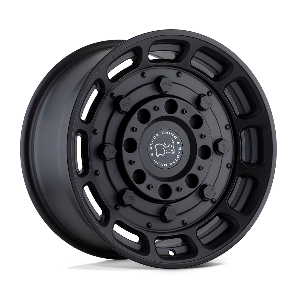 Black Rhino WARTHOG Matte Black 20x9.5 +12 6x135mm 87.1mm - WheelWiz