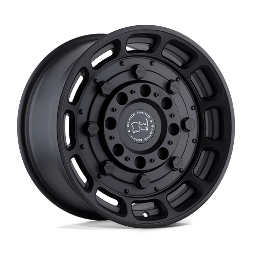 Black Rhino WARTHOG Matte Black 17x8.5 0 5x127mm 71.5mm - Wheelwiz