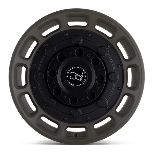 Black Rhino WARTHOG Matte Od Green W/ Black Center 17x8.5 -18 6x139.7mm 112.1mm - Wheelwiz