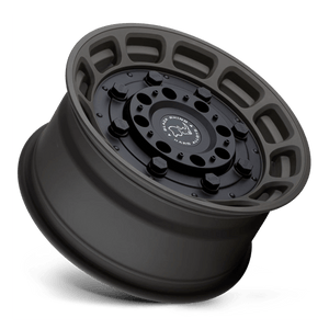 Black Rhino WARTHOG Matte Od Green W/ Black Center 17x8.5 0 6x139.7mm 112.1mm - Wheelwiz