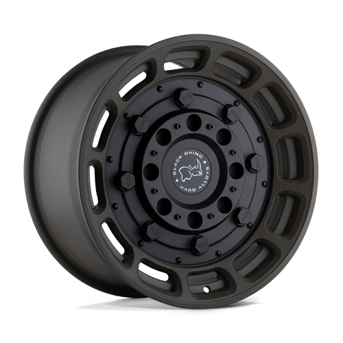 Black Rhino WARTHOG Matte Od Green W/ Black Center 17x8.5 -18 6x139.7mm 112.1mm - Wheelwiz