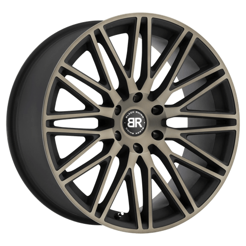 Black Rhino ZULU Matte Black W/ Machined Face & Dark Matte Tint 20x9.5 +15 6x139.7mm 112.1mm - WheelWiz