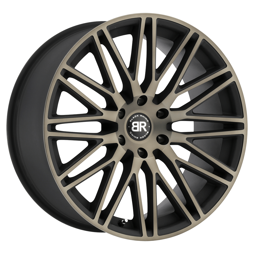 Black Rhino ZULU Matte Black W/ Machined Face & Dark Matte Tint 24x10 +30 6x135mm 87.1mm - WheelWiz