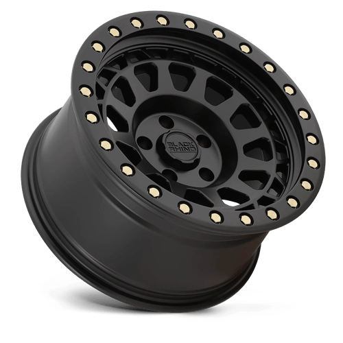 Black Rhino PRIMM Matte Black W/ Brass Bolts 17x9 0 6x135mm 87.1mm - Wheelwiz