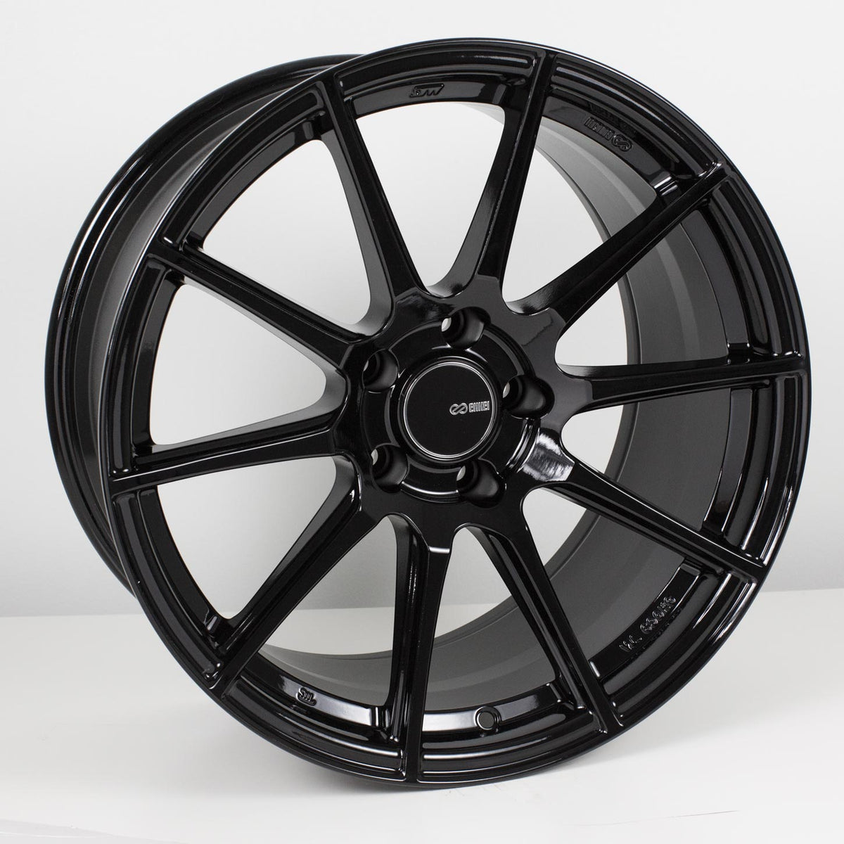 Enkei TS10 Gloss Black 17x9 +35 5x114.3mm 72.6mm - WheelWiz