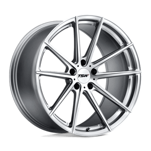 TSW BATHURST Silver W/ Mirror Cut Face 19x8.5 +35 5x120mm 76.1mm - Wheelwiz