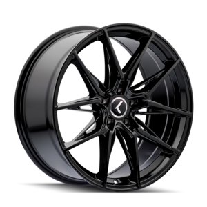 Kraze EVOLVE Gloss black 18x8.5 +35 5x108mm 63.5mm