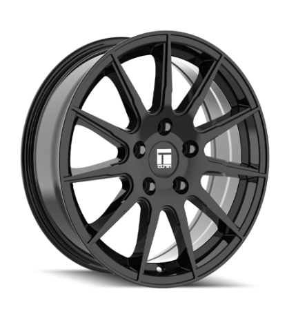 Touren TR82 Gloss black 17x8 +40 5x115mm 70.3mm - Wheelwiz