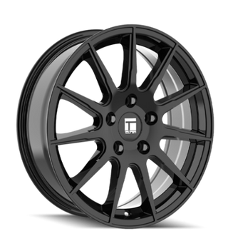 Touren TR82 Gloss black 17x8 +40 5x112mm 66.56mm