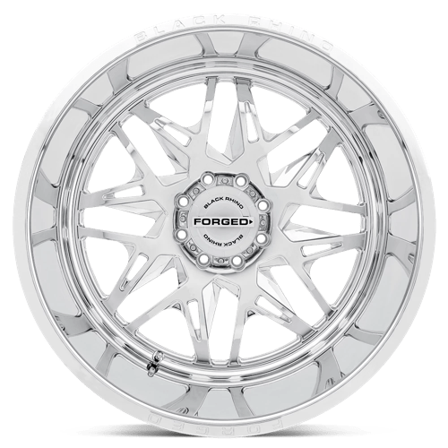 Black Rhino TWISTER Polished Directional 22x14 -76 5x127mm 71.5mm - WheelWiz
