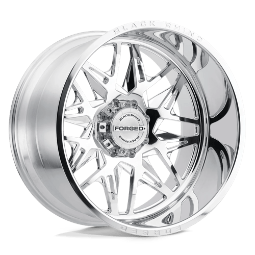 Black Rhino TWISTER Polished Directional 22x14 -76 8x180mm 125.1mm - WheelWiz