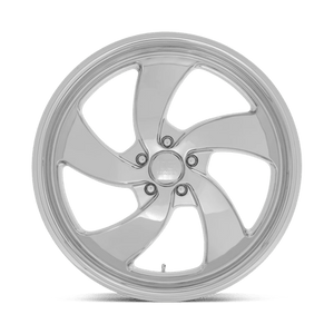 US MAG U132 DESPERADO Chrome 22x8.5 +1 5x120.65mm 72.6mm - Wheelwiz