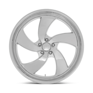 US MAG U132 DESPERADO Chrome 24x9 +1 5x120.65mm 72.6mm - Wheelwiz