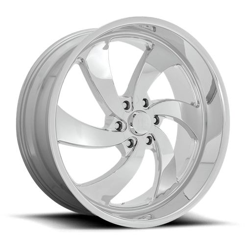 US MAG U132 DESPERADO Chrome 24x10 +25 6x135mm 87.1mm - Wheelwiz