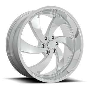 US MAG U132 DESPERADO Chrome 24x10 +25 6x139.7mm 78.1mm - WheelWiz