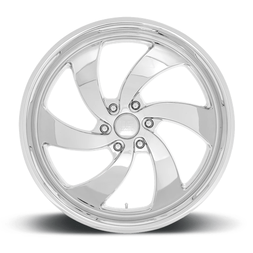 US MAG U132 DESPERADO Chrome 24x10 +25 6x135mm 87.1mm - Wheelwiz