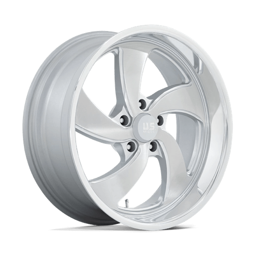 US MAG U134 DESPERADO Silver Brush Face Mill Dc-lip 20x9.5 +1 5x120.65mm 72.6mm - Wheelwiz
