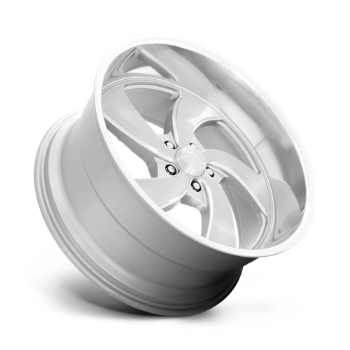 US MAG U134 DESPERADO Silver Brush Face Mill Dc-lip 22x8.5 +1 5x120.65mm 72.6mm - Wheelwiz
