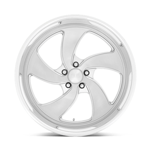 US MAG U134 DESPERADO Silver Brush Face Mill Dc-lip 22x8.5 +1 5x120.65mm 72.6mm - Wheelwiz