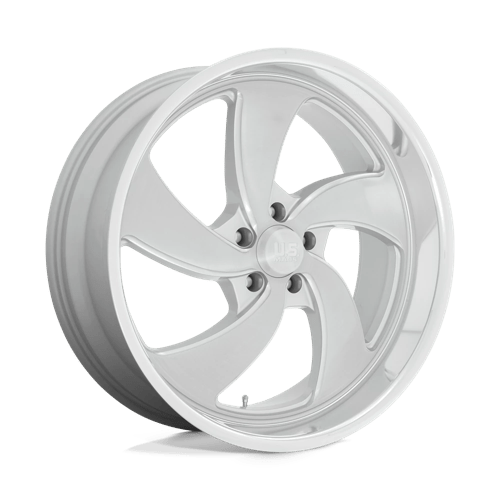 US MAG U134 DESPERADO Silver Brush Face Mill Dc-lip 22x10.5 +1 5x120.65mm 72.6mm - Wheelwiz