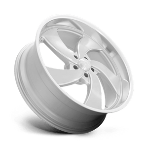 US MAG U134 DESPERADO Silver Brush Face Mill Dc-lip 24x9 +1 5x120.65mm 72.6mm - Wheelwiz