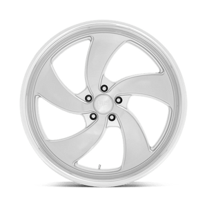 US MAG U134 DESPERADO Silver Brush Face Mill Dc-lip 24x9 +1 5x120.65mm 72.6mm - Wheelwiz