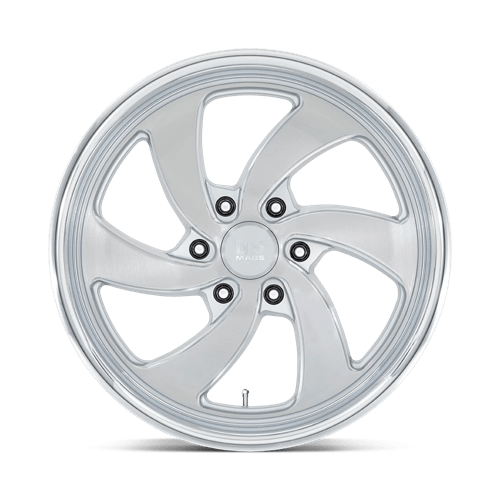 US MAG U134 DESPERADO Silver Brush Face Mill Dc-lip 20x9.5 +1 6x139.7mm 90.7mm - Wheelwiz