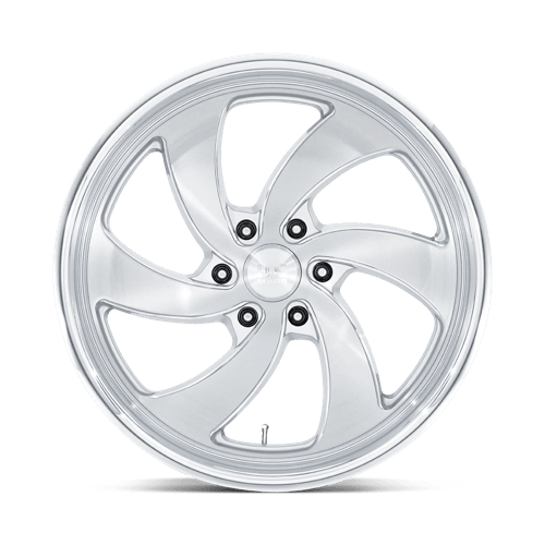 US MAG U134 DESPERADO Silver Brush Face Mill Dc-lip 22x9 +25 6x135mm 87.1mm - Wheelwiz