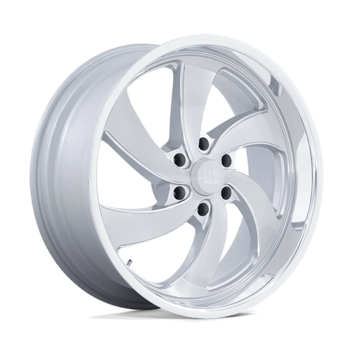 US MAG U134 DESPERADO Silver Brush Face Mill Dc-lip 22x9 +25 6x139.7mm 78.1mm - Wheelwiz