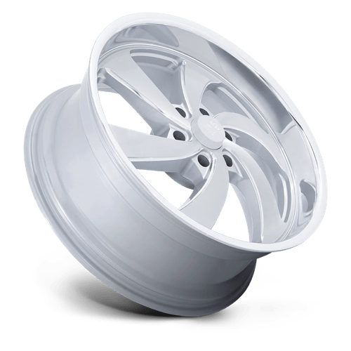 US MAG U134 DESPERADO Silver Brush Face Mill Dc-lip 22x9 +25 6x135mm 87.1mm - Wheelwiz