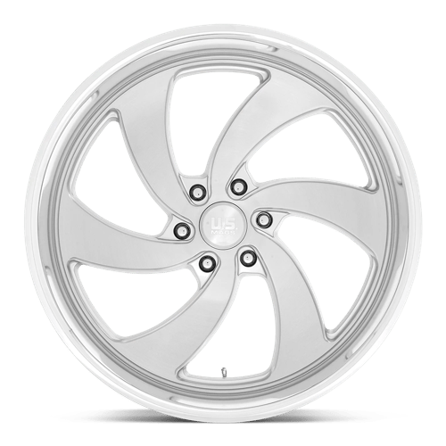 US MAG U134 DESPERADO Silver Brush Face Mill Dc-lip 24x9 +25 6x139.7mm 78.1mm - Wheelwiz