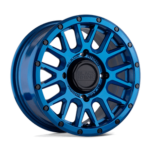 Black Rhino LA PAZ UTV Blue With Black Bolts 15x7 +51 4x156mm 132mm - WheelWiz