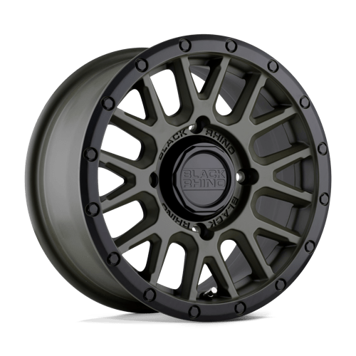 Black Rhino LA PAZ UTV Olive Drab Green W/ Black Lip 14x7 +51 4x110mm 80.2mm - Wheelwiz