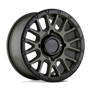 Black Rhino LA PAZ UTV Olive Drab Green W/ Black Lip 15x7 +36 4x137mm 106.1mm - Wheelwiz