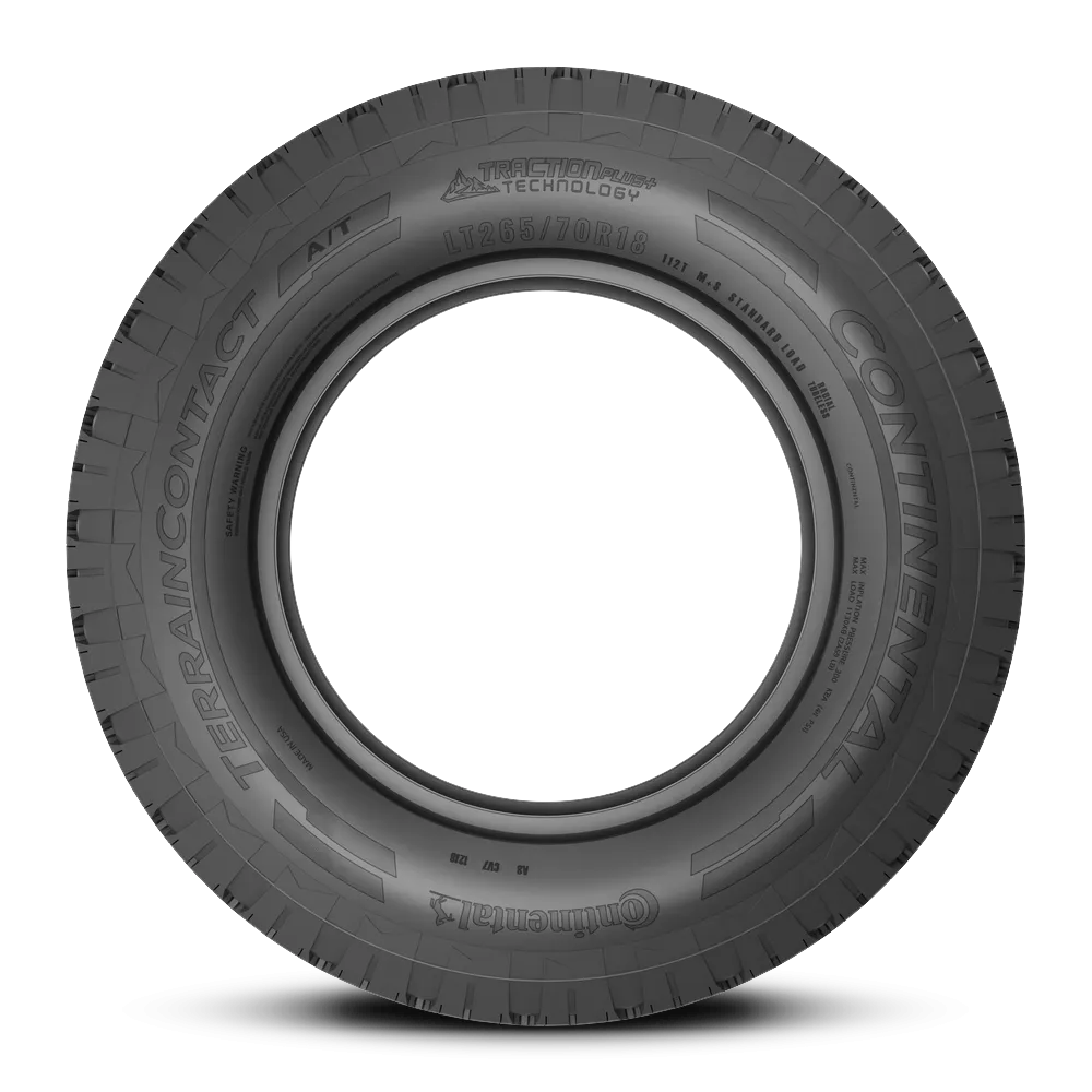 Continental TerrainContact A/T LT265/70R18 124/121S E/10 OWL