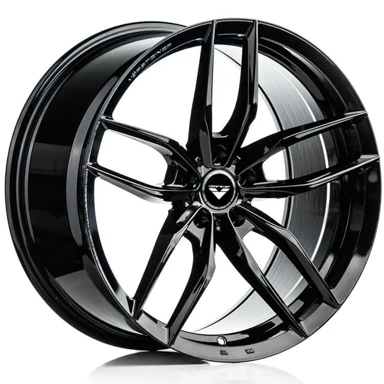 VORSTEINER VFF105 19x8.5 +36 5x120 66.56 GLOSS BLACK STANDARD