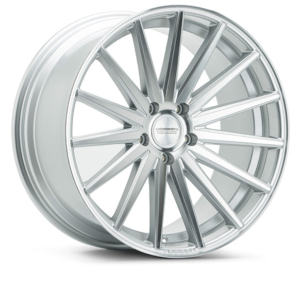 Vossen VFS2 SILVER POLISHED FACE 21x10.5 +30 5x112mm 66.5mm - WheelWiz