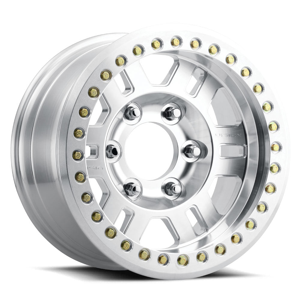 Vision Wheel 398COMP Machined 17x8.5 -30 Custom 83mm - Wheelwiz