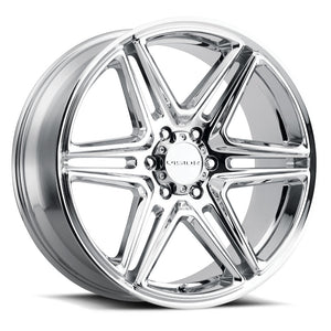 Vision Wheel 476 Chrome 20x9 +30 6x120mm 66.9mm - Wheelwiz