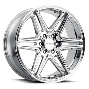 Vision Wheel 476 Chrome 20x9 +30 6x120mm 66.9mm - Wheelwiz