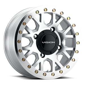 Vision Wheel GV8 Satin Black 15x6 +38 Custom 69.9mm - Wheelwiz