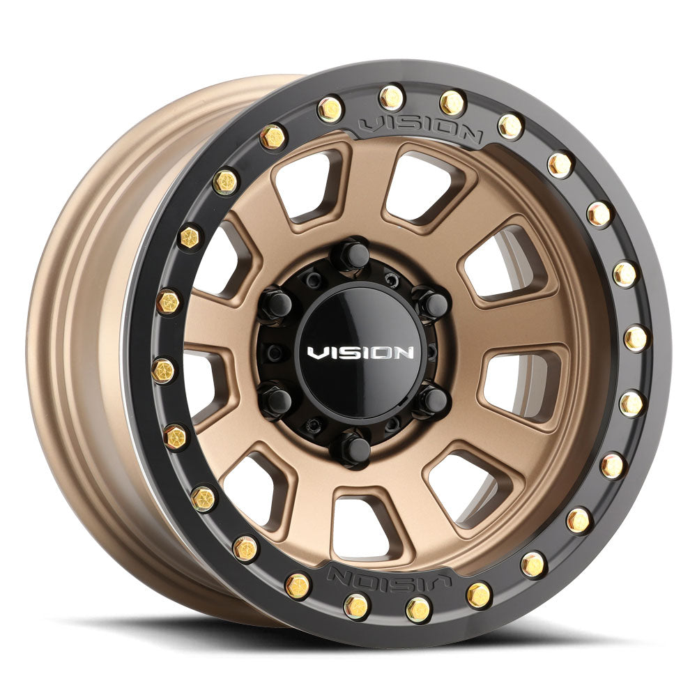 Vision Wheel 350 Bronze 15x8 -28 5x139.7mm 108mm - Wheelwiz