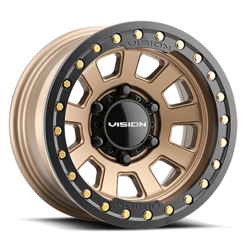 Vision Wheel 350 Bronze 17x9 -40 5x139.7mm 108mm - Wheelwiz