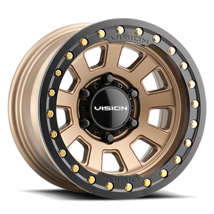 Vision Wheel 350 Bronze 17x9 -40 5x139.7mm 108mm - Wheelwiz