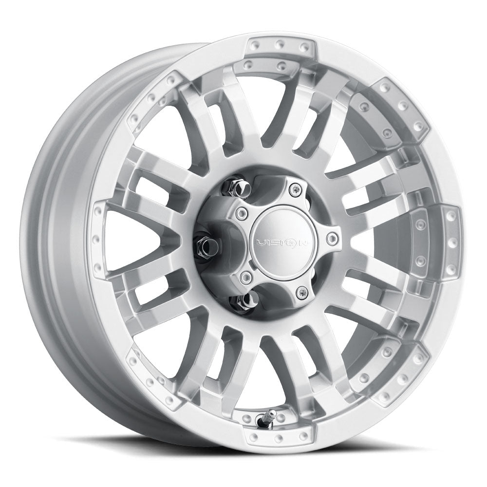 Vision Wheel 375 Marine Paint Silver 15x6 0 6x139.7mm 108mm - Wheelwiz